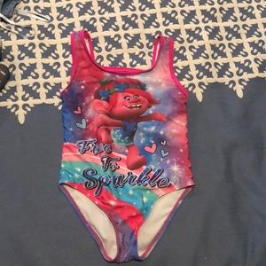 EUC - barely worn! Trolls Bathing Suit